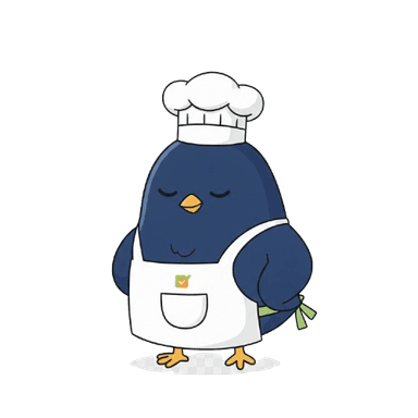 Pantry Pilot bean mascot ready to help